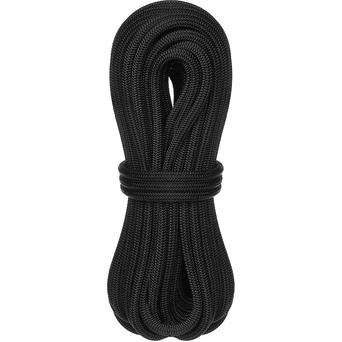 Sterling 4mm black accessory cord, 50 ft, ideal for reliable tie-downs and crafts.