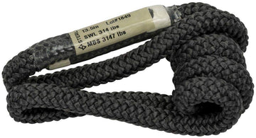 Sterling HollowBlock2 Loop in black ready for prusik use on a 7 mm rope.
