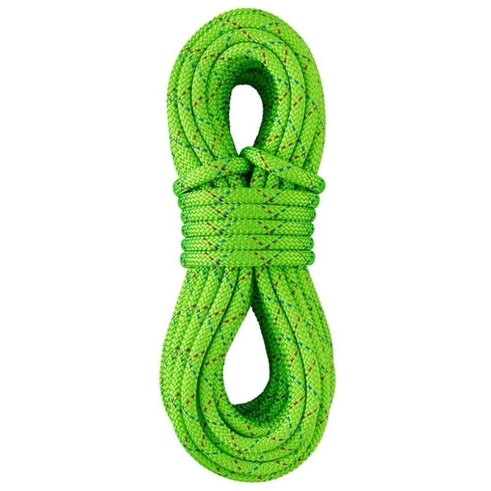 Sterling Atlas neon green rigging line coiled for quick handling