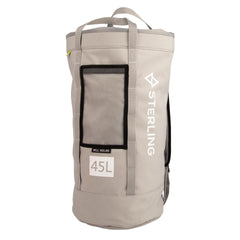 Sterling rope bag front pocket for essential documents on site.