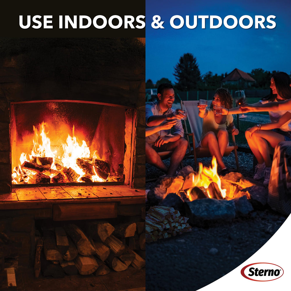 Sterno Fatwood sticks lighting in damp weather without lighter fluid