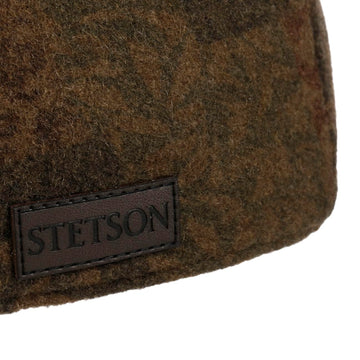 Stetson Texas Edgemont Flat Cap cotton lining offers breathable comfort