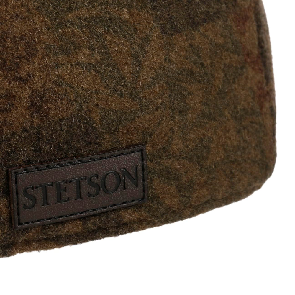 Stetson Texas Edgemont Flat Cap cotton lining offers breathable comfort
