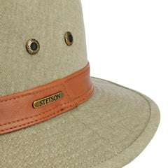 Stetson UV protection feature and wide brim for sun coverage