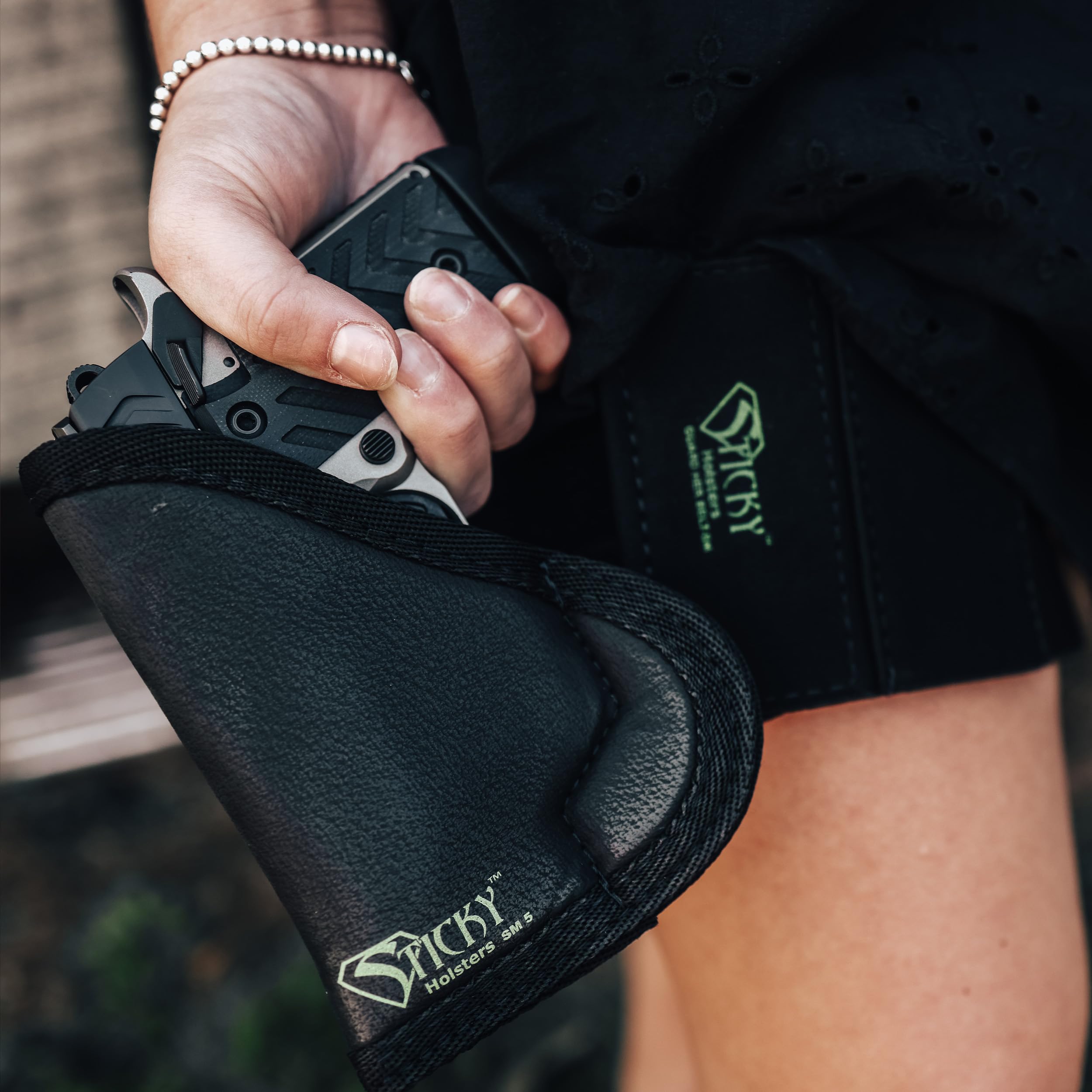 Lifetime craftsmanship warranty for Sticky Holsters SM-5