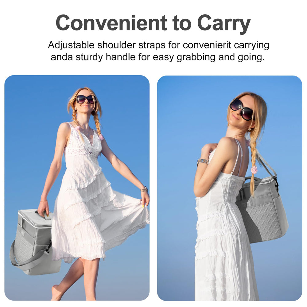 Stillithou insulated cooler backpack features ergonomic straps for comfortable trekking.
