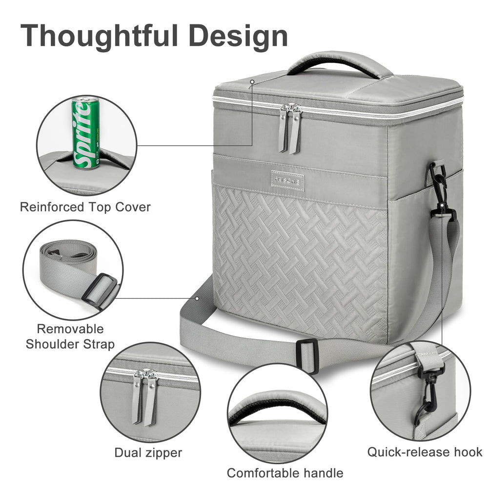 Stillithou cooler backpack side pockets provide quick drink access during picnics.
