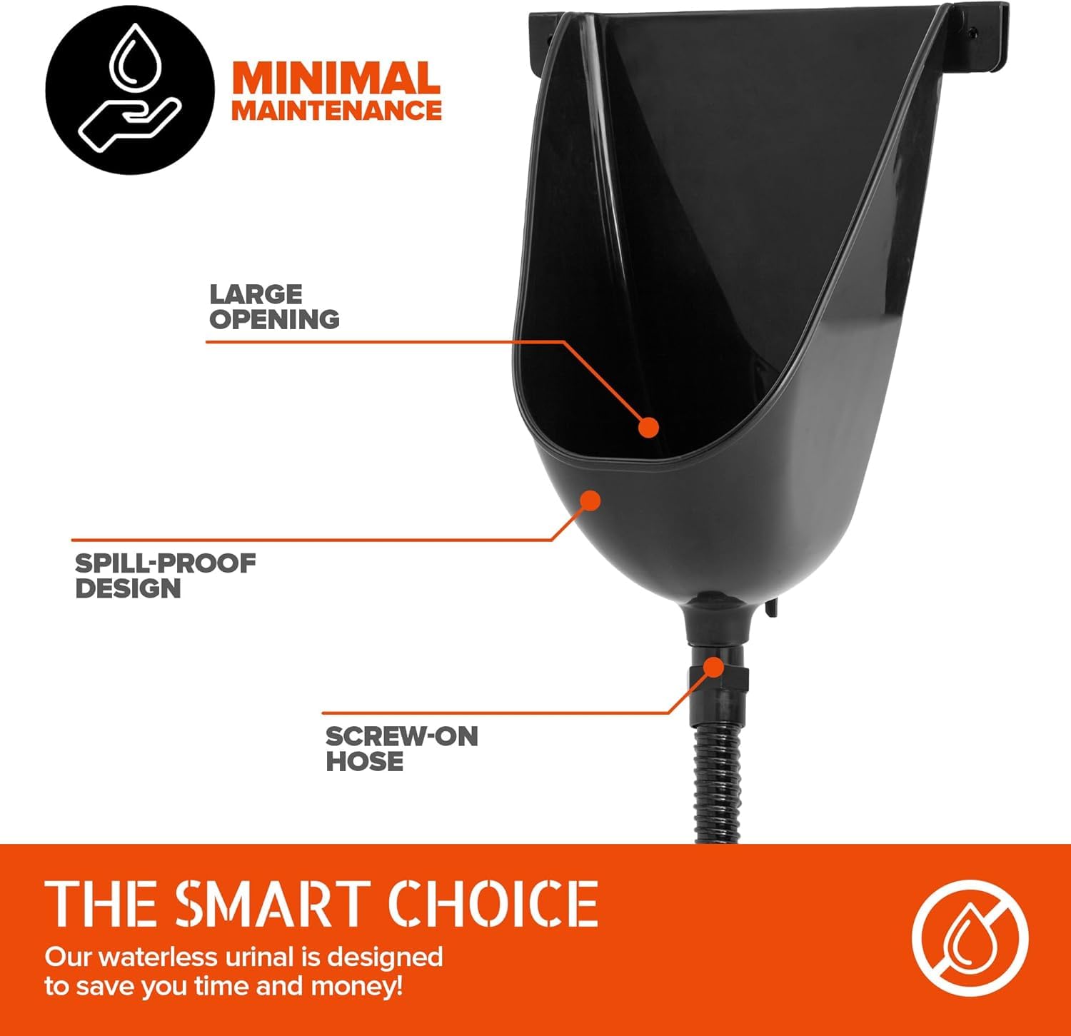 Stock Your Home waterless urinal ideal for camping and outdoor use