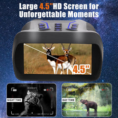 Stomonster pro-grade 36MP 4K recording captures vivid outdoor moments