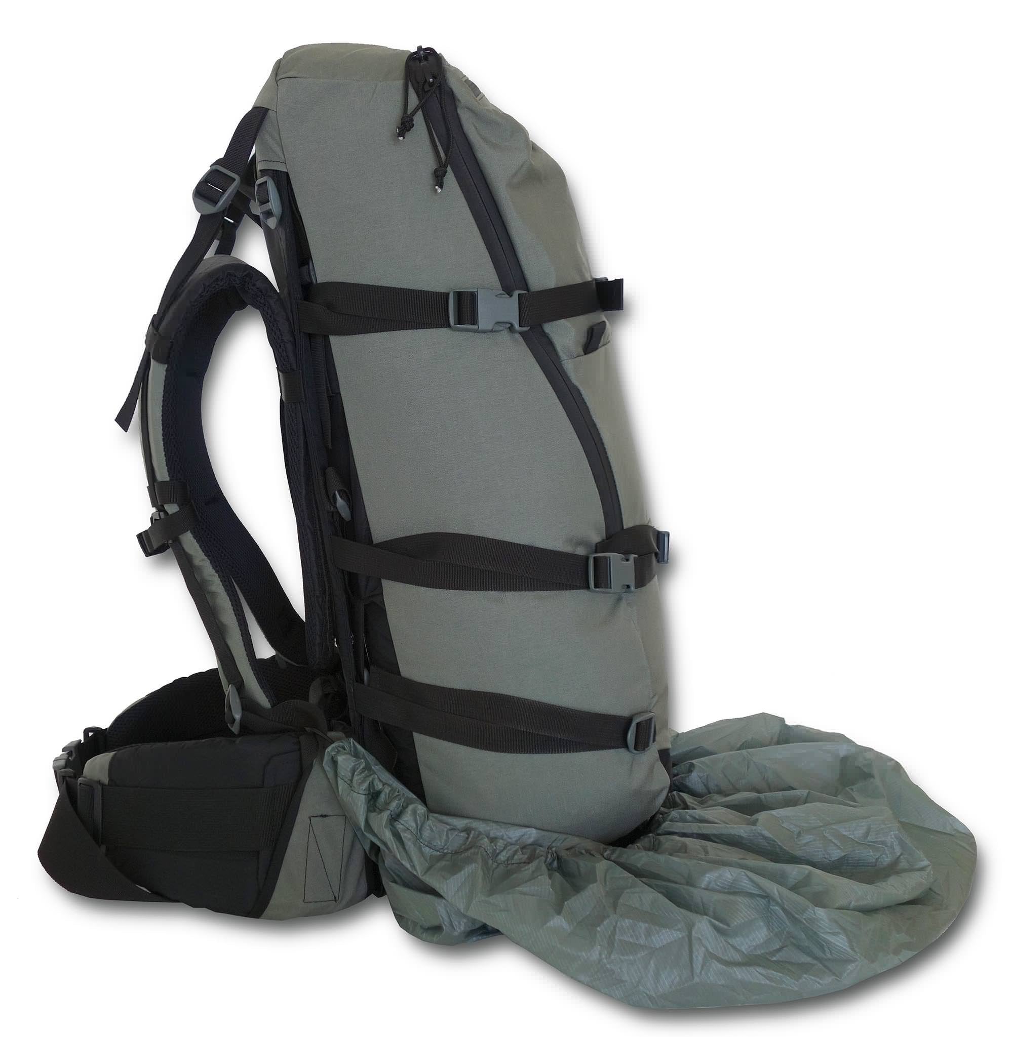 Stone Glacier Rain Cover Foliage Medium highlights seamless construction for reliable coverage.