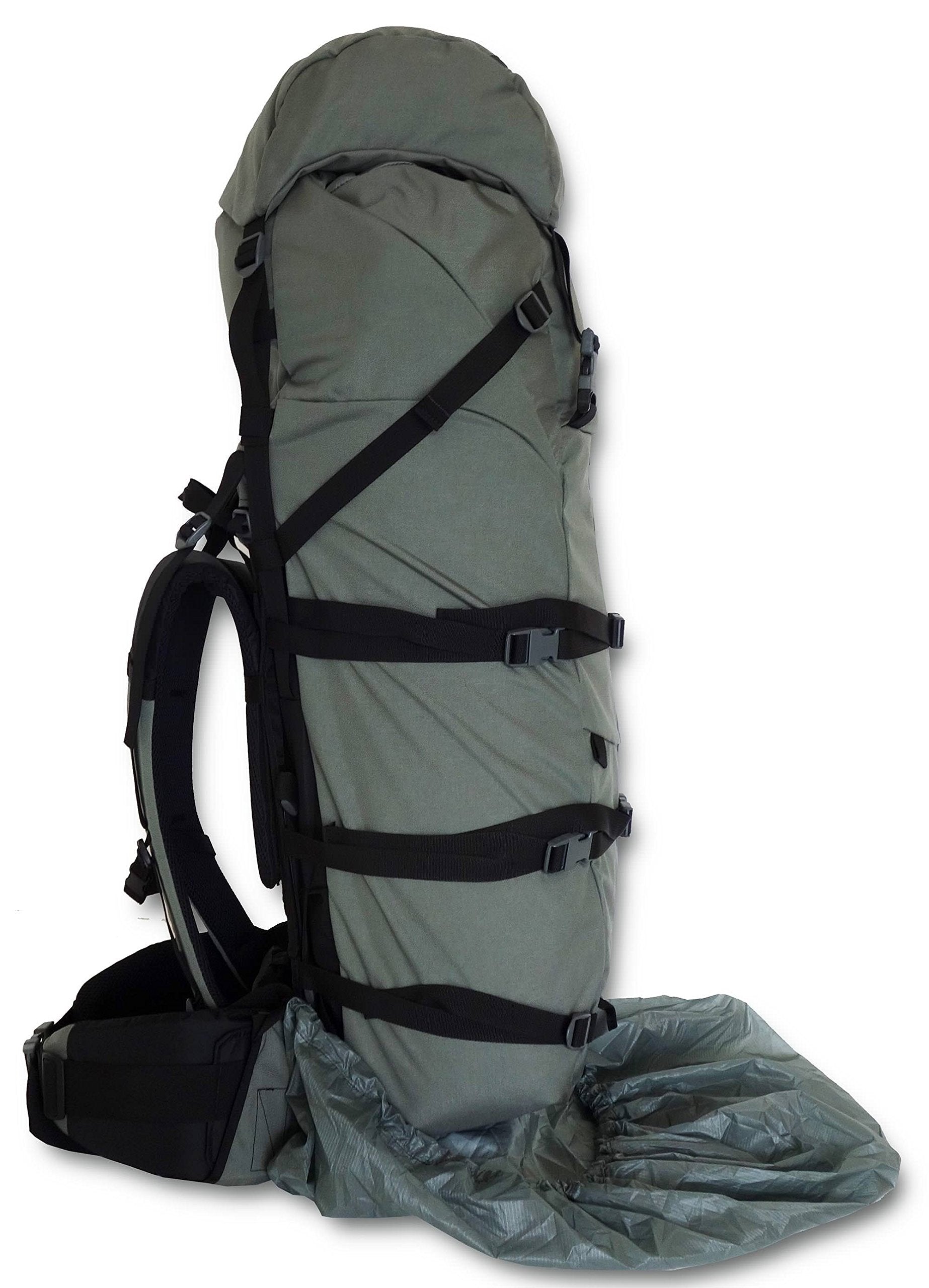 Stone Glacier Rain Cover Foliage Medium includes stuff sack for easy packing.