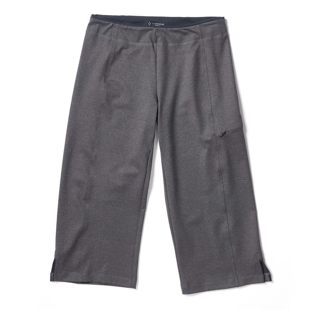 19-inch inseam on Stonewear Capris for versatile coverage.