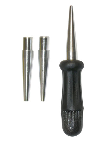 Stonfo 441 cone knotting set enables precise fly tying with three interchangeable tips