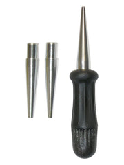 Stonfo 441 cone knotting set enables precise fly tying with three interchangeable tips
