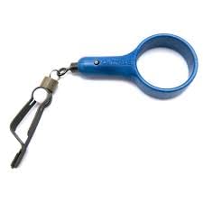 Stonfo Hackle Plier Short Spring offers precise wrap and comfortable grip for fly tying.