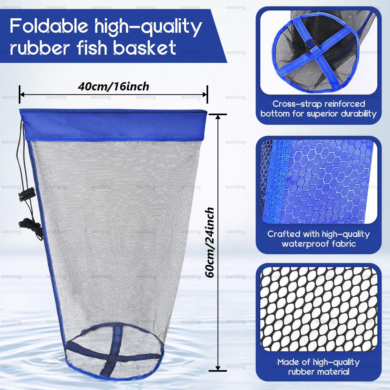 14x18 inch storage bag for crabbing gear