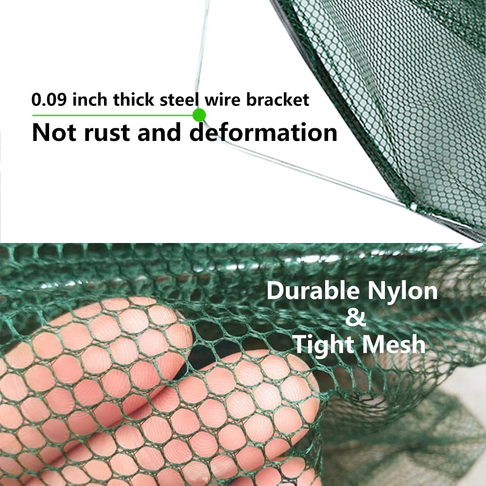 Trap folded for easy storage and transport