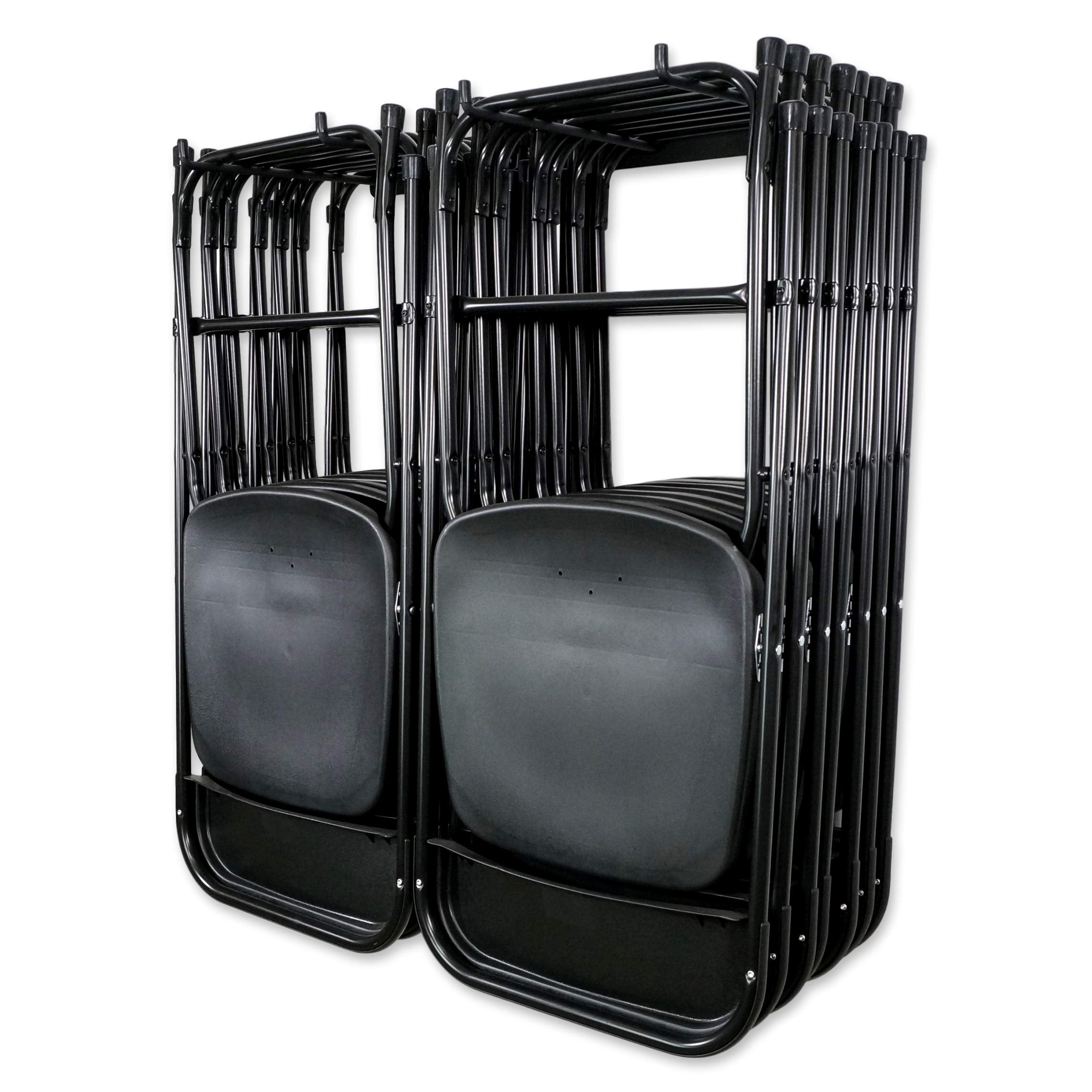 StoreYourBoard double chair storage rack mounted on wall for organized garage.
