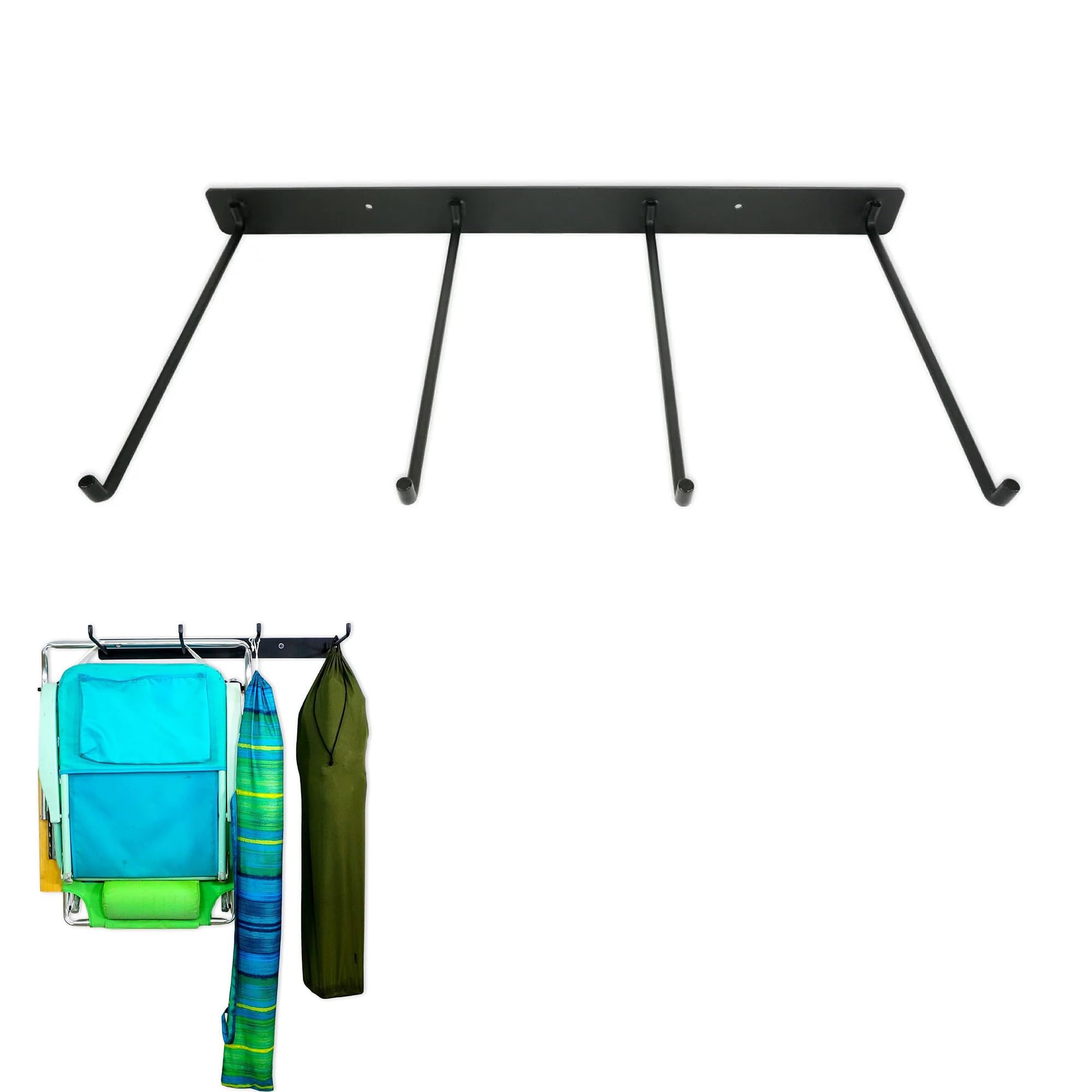 StoreYourBoard garage organization with chair racks helps keep spaces tidy.