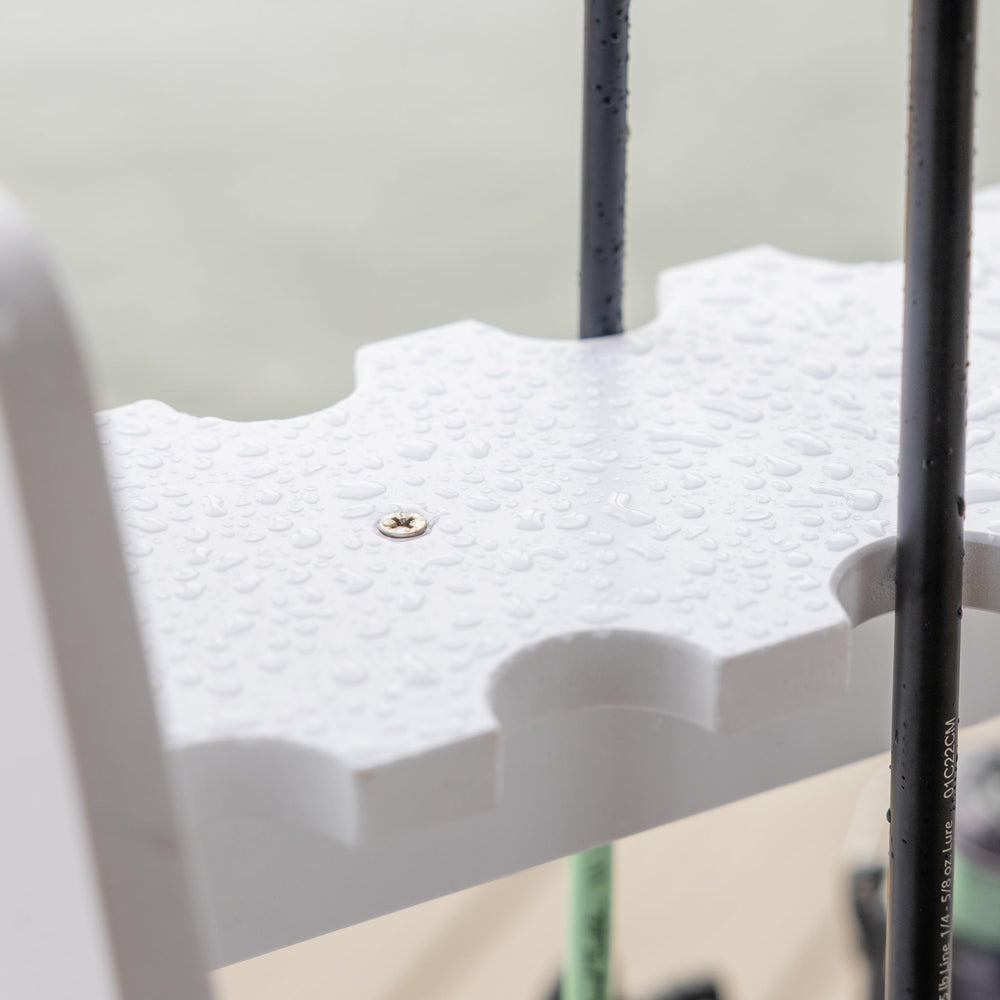 Stainless steel hardware and easy-assembly design for Marlin Rack