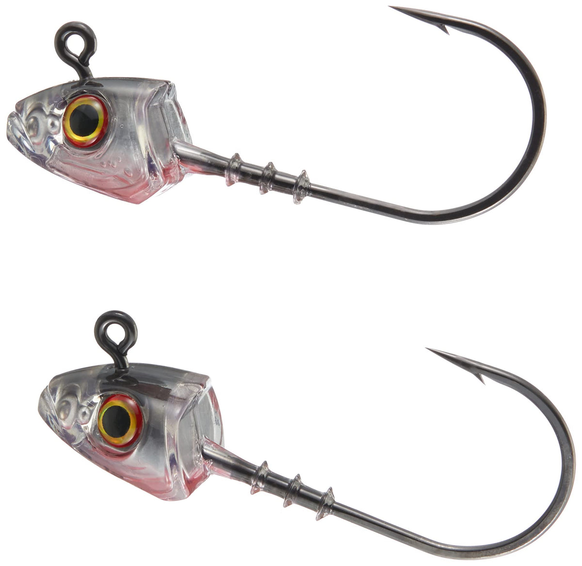 Storm 360GT Searchbait Jig front view highlights lifelike profile for natural presentation.
