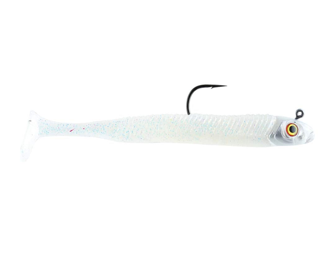 Storm 360GT Searchbait Minnow in Pearl Ice color for versatile freshwater fishing
