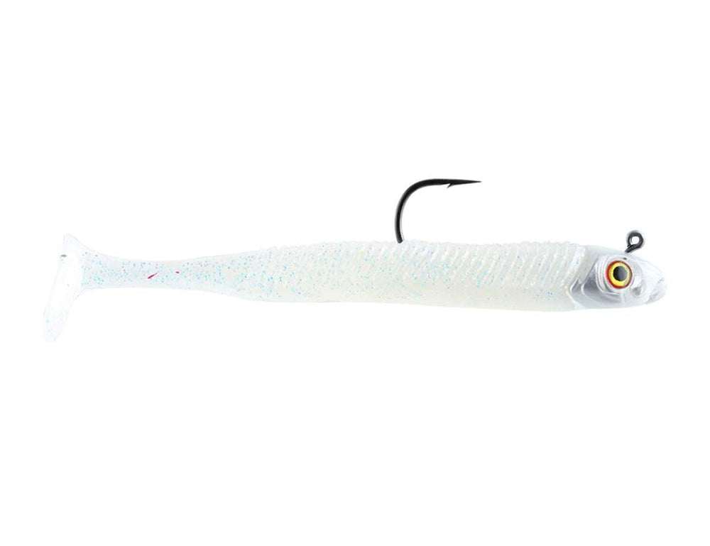 Storm 360GT Searchbait Minnow in Pearl Ice color for versatile freshwater fishing