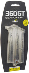 Storm 360GT Smokin' Ghost minnow rigged lure ready for quick hook sets