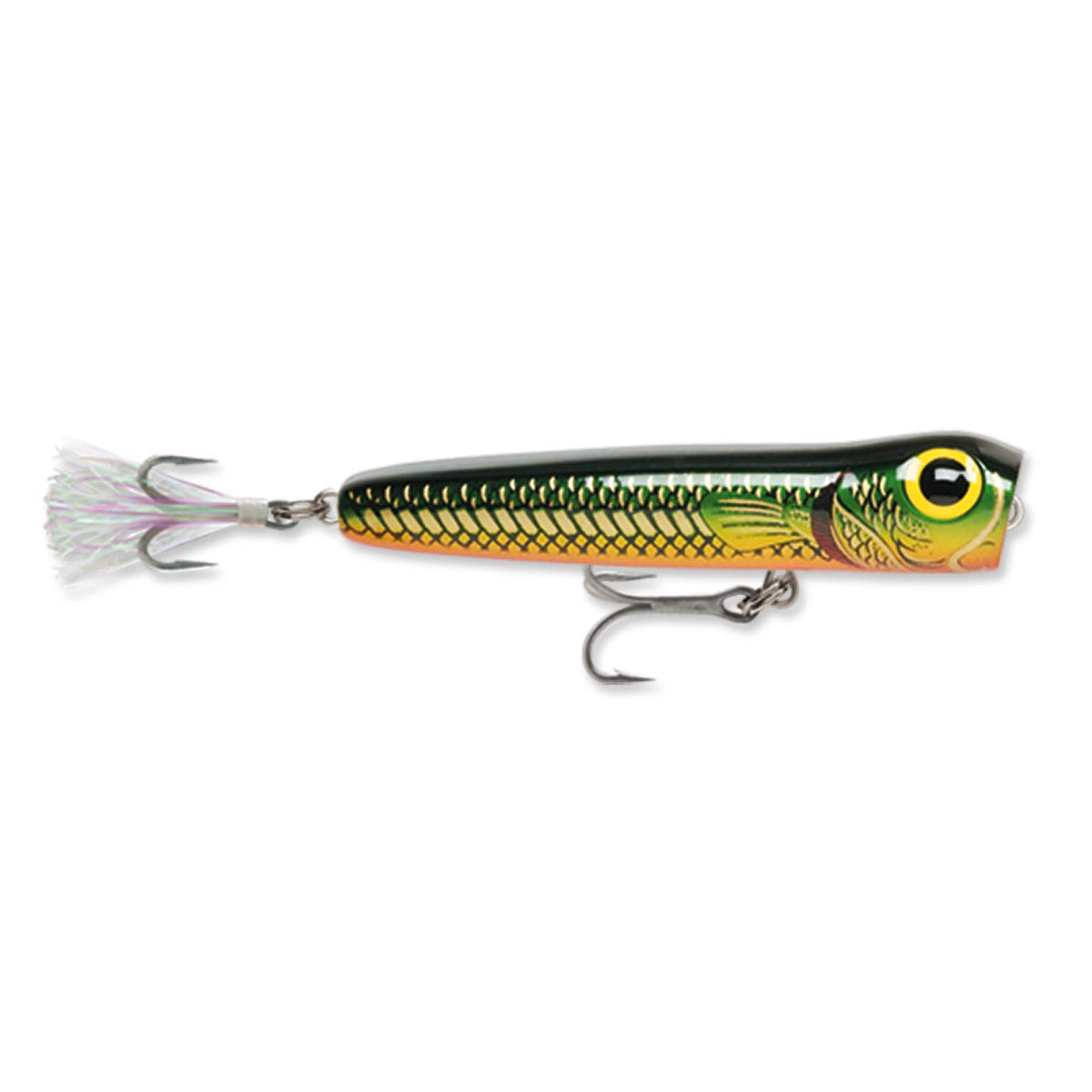 Storm Chug Bug topwater popper for dramatic wakes and loud rattles that entice saltwater strikes