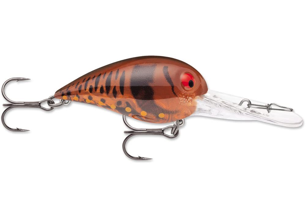 Storm Original Deep Wiggle Wart 05 Phantom Brown Craw delivers lifelike wobble and deep-water action.
