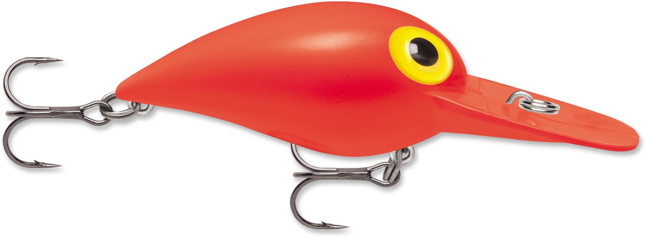 Storm Original Mag Wart 07 lure, fluorescent red, ideal for finicky fish in murky water
