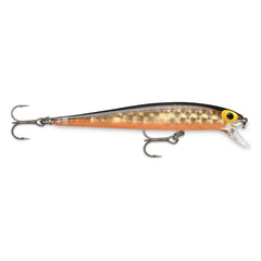 Storm Original ThunderStick 4-3/8 inch lure with metallic yellow back, ideal for versatile casting