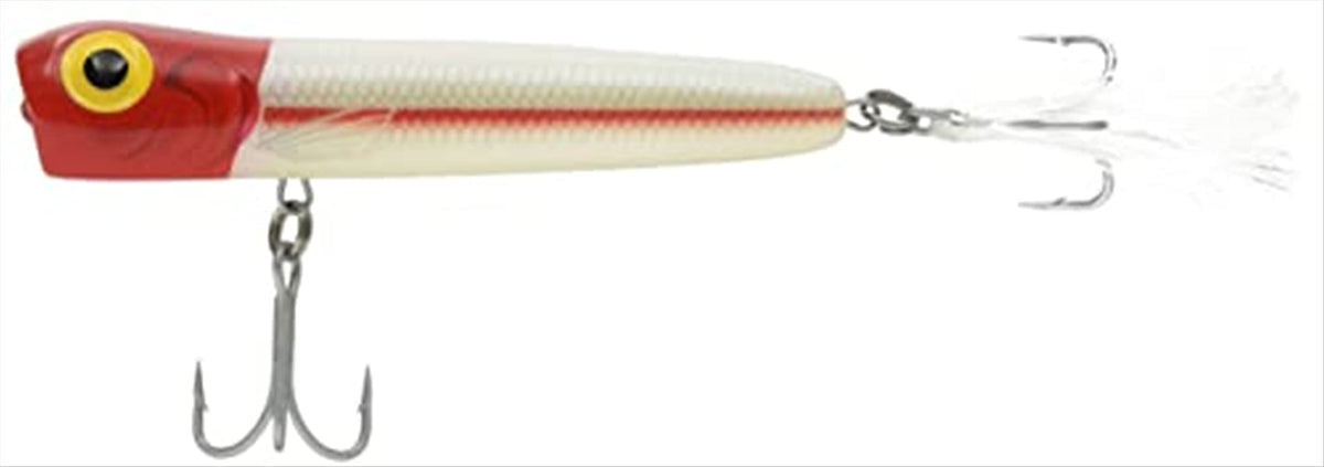 Storm Rattlin-Feet saltwater chug bug front view highlights bold color for topwater action