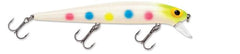Storm Thunderstick Chartreuse Wonderbread Glow Minnow Lure showing glow and minnow action