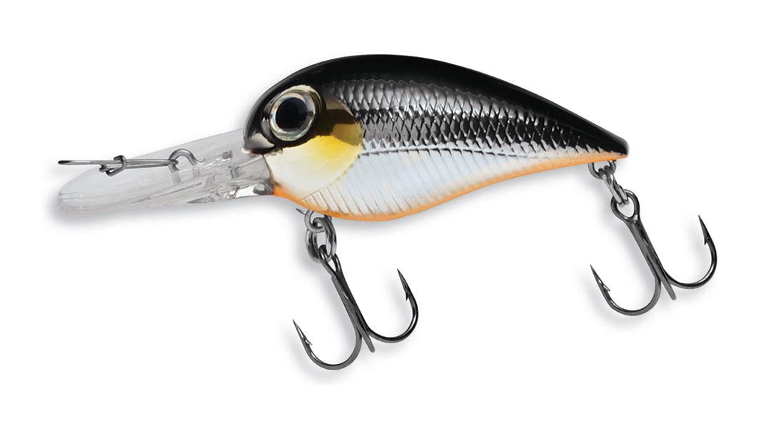 Storm Wiggle Wart MadFlash 05 front view with black chrome orange finish boosts visibility.