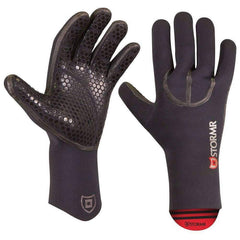 STORMR Typhoon glove front view with waterproof exterior for dry hands.
