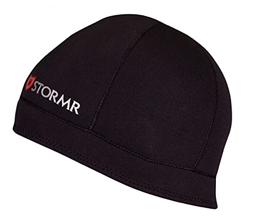 STORMR Typhoon neoprene watch cap windproof blocks gusts for outdoors.