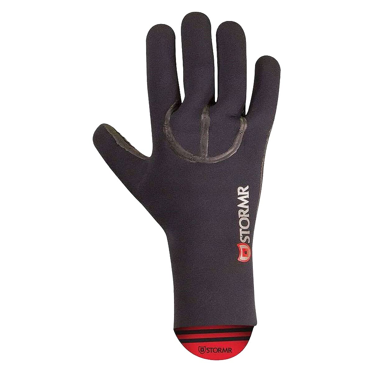 Stormr Typhoon palm grip highlights abrasion-resistant surface for secure handling in wet or windy scenarios.