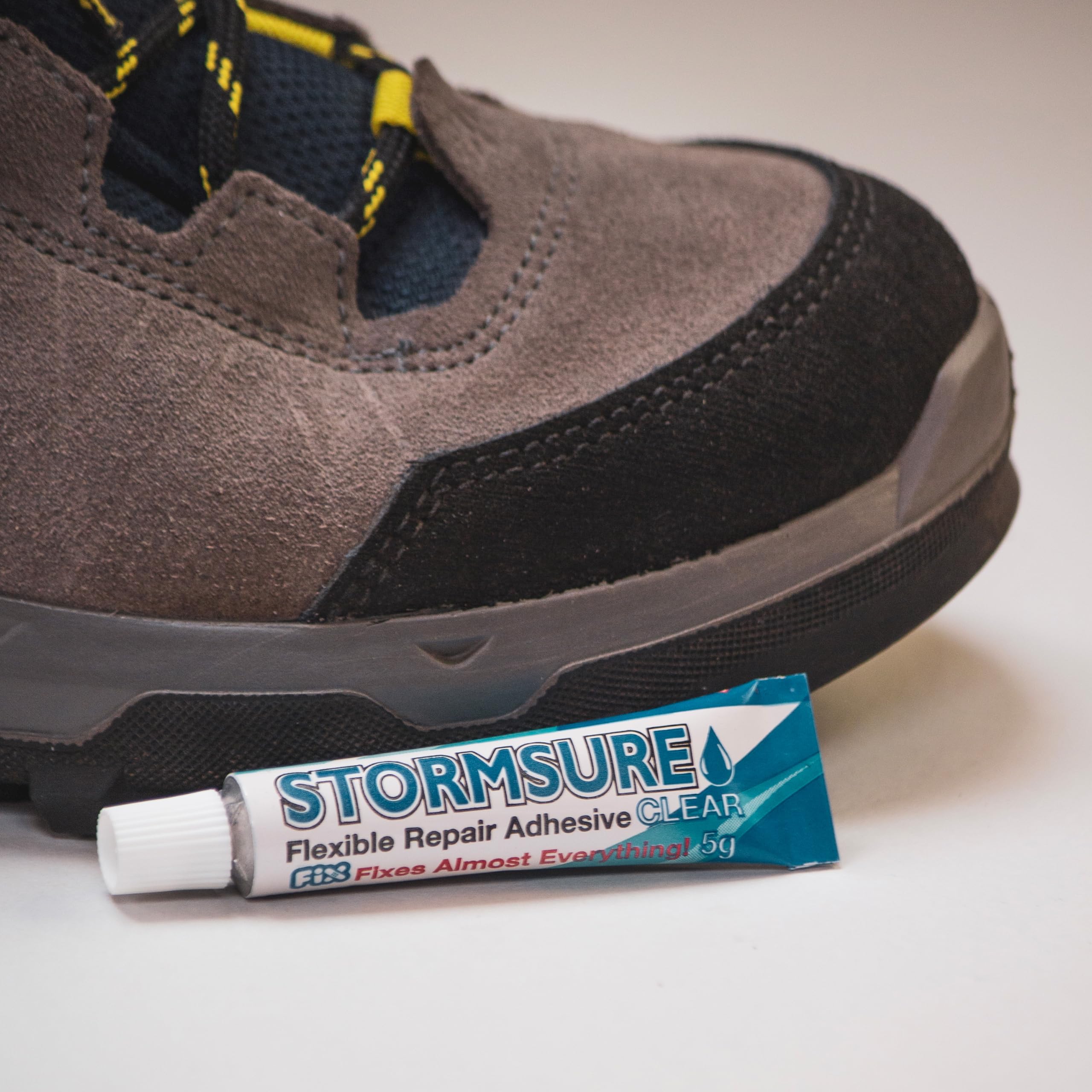 Stormsure jacket seal demonstrates waterproofing with flexible adhesion.