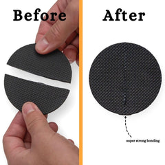Stormsure Neoprene Queen wetsuit repair application demonstrating quick bond.