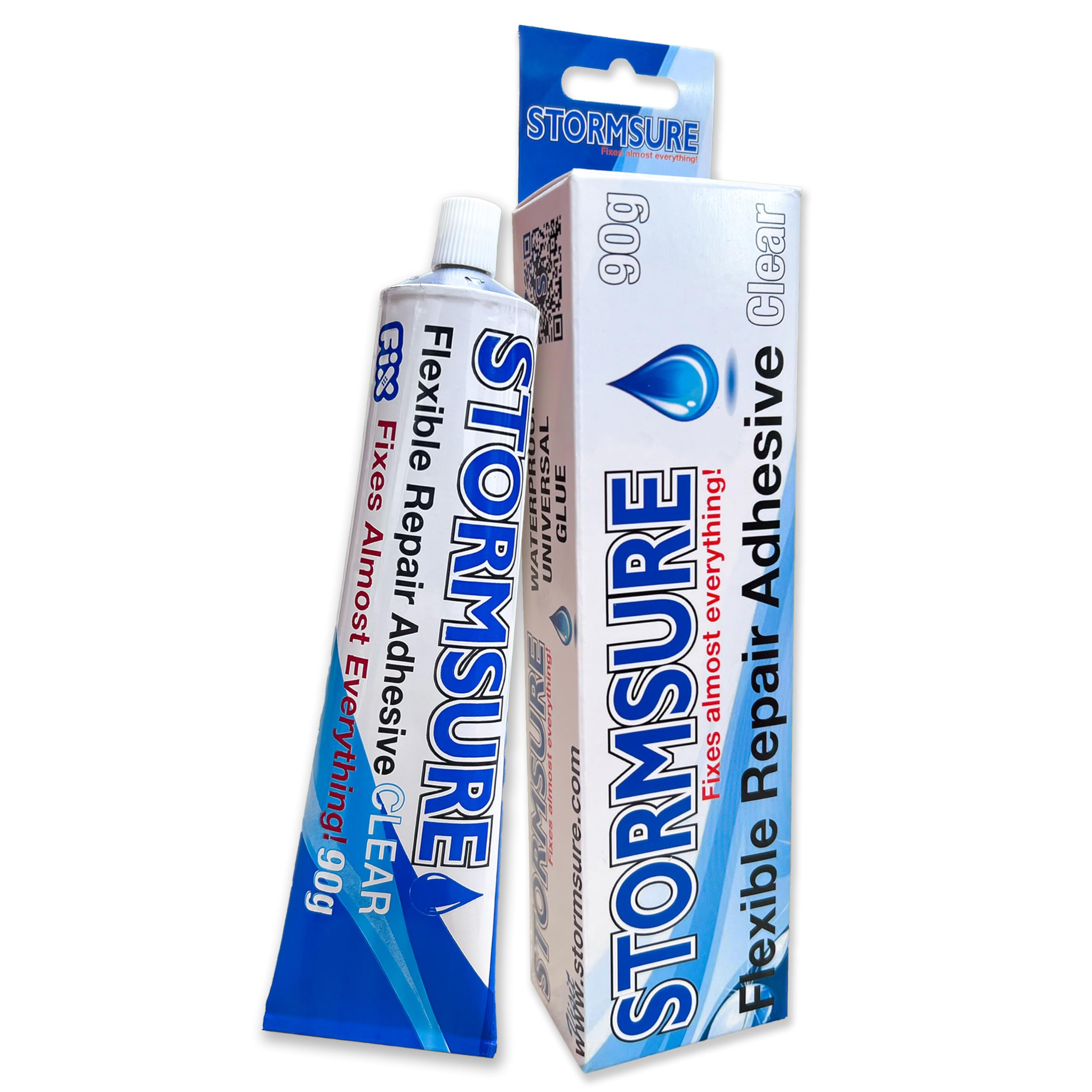 Stormsure plastic repair adhesive application bonds plastics securely