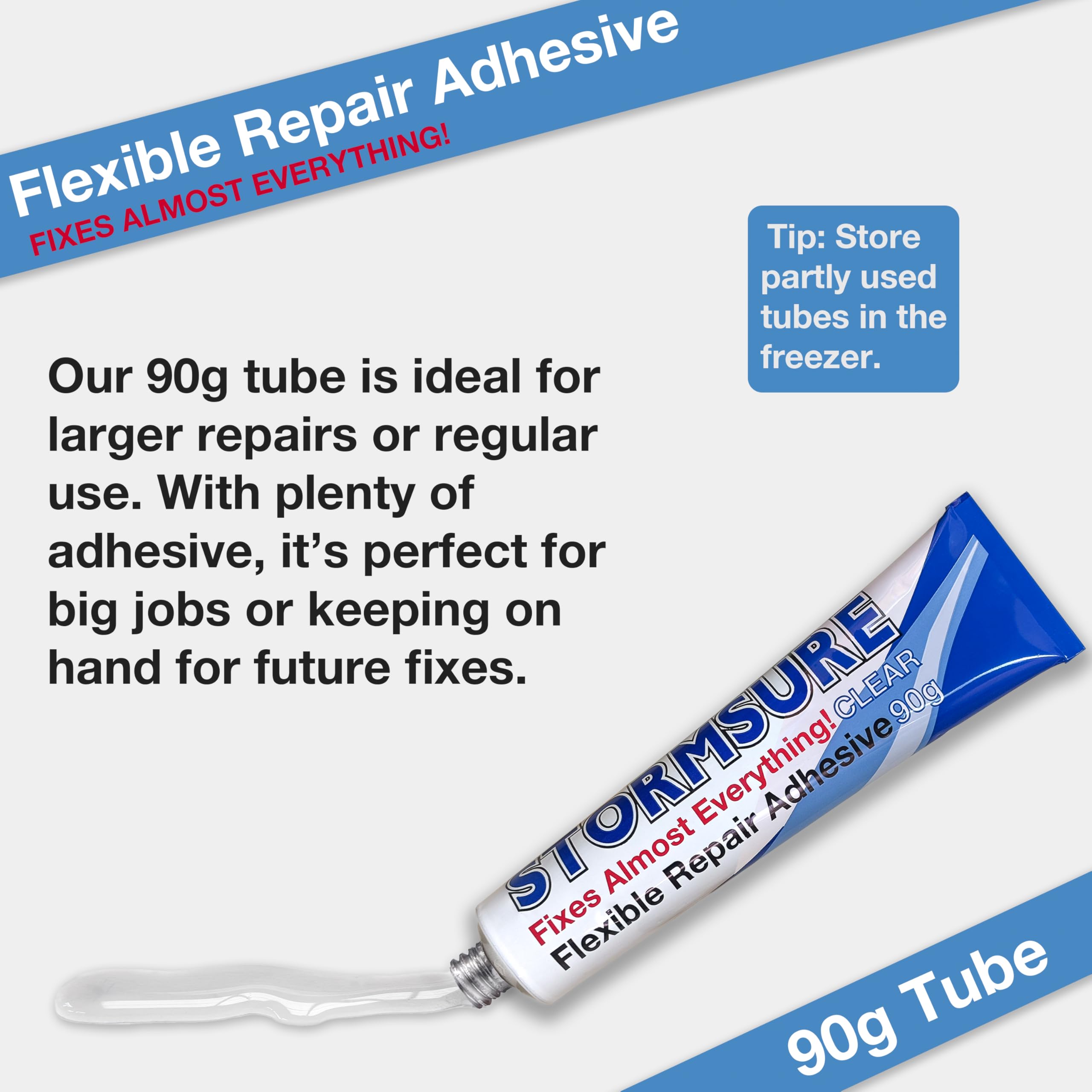 Stormsure strong flexible bond supports durable repairs