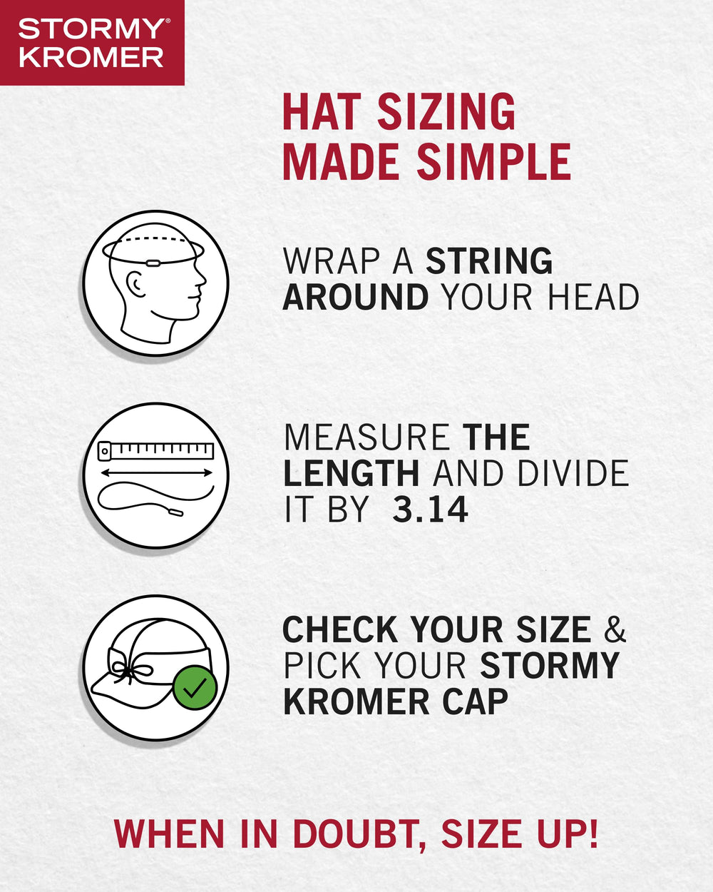 Stormy Kromer made in USA badge detail and craft