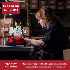 Stormy Kromer The Millie Kromer Cap Arbor worn on head for everyday outdoor wear