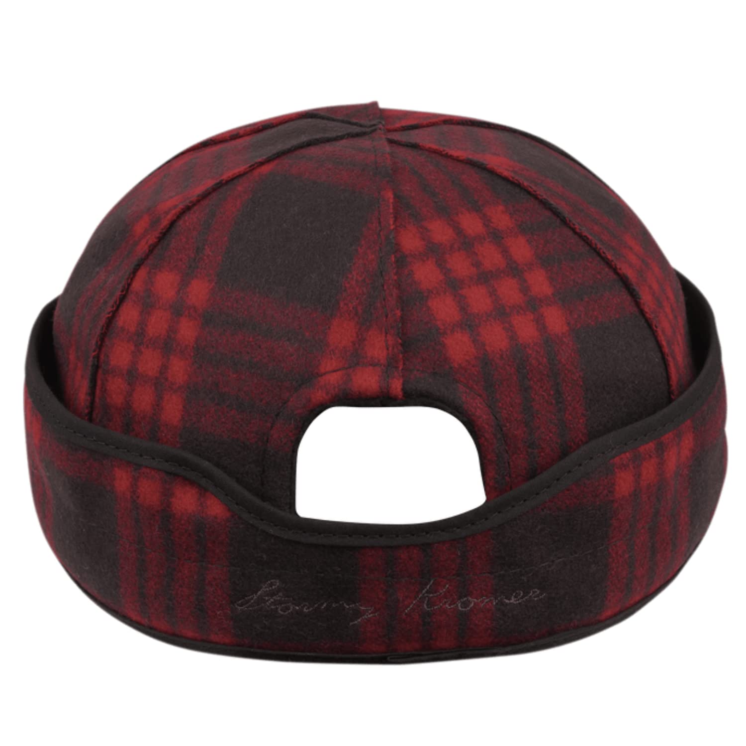 Stormy Kromer The Millie Kromer Cap Arbor side profile highlighting sturdy brim