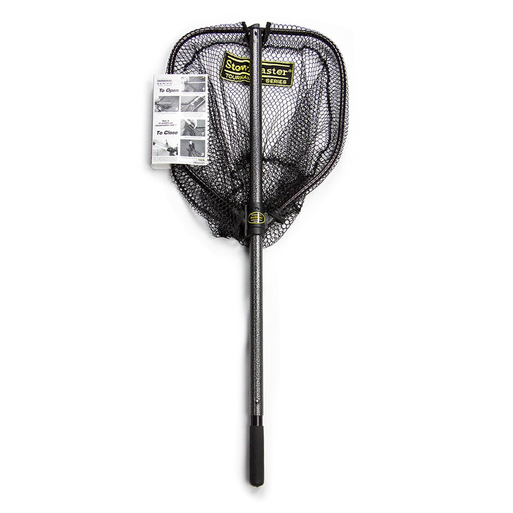 StowMaster Crappie folding net aluminum frame for strength and durability