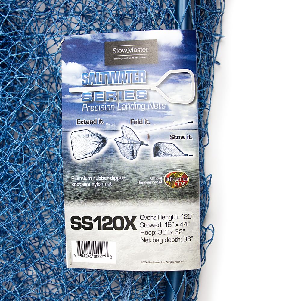 Hooks-less netting design minimizes snagging during handling and release