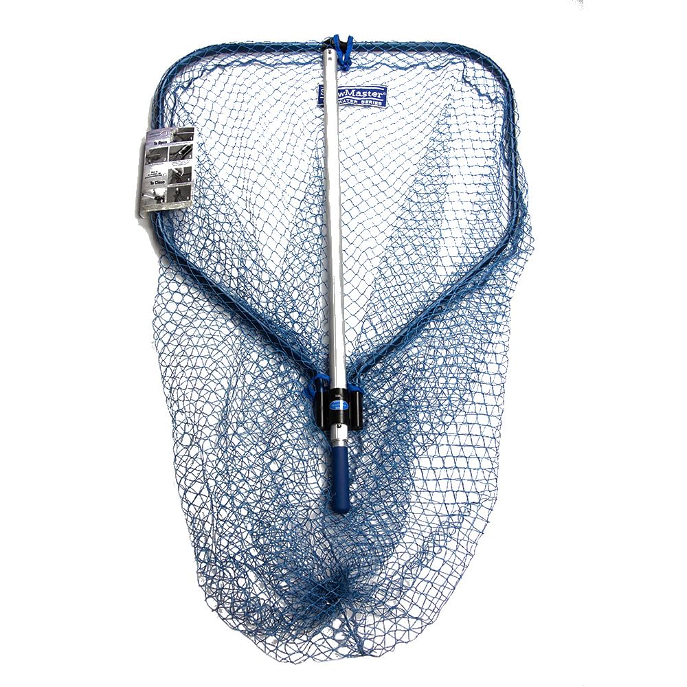 StowMaster SS120X telescoping handle extends to reach big fish with confidence