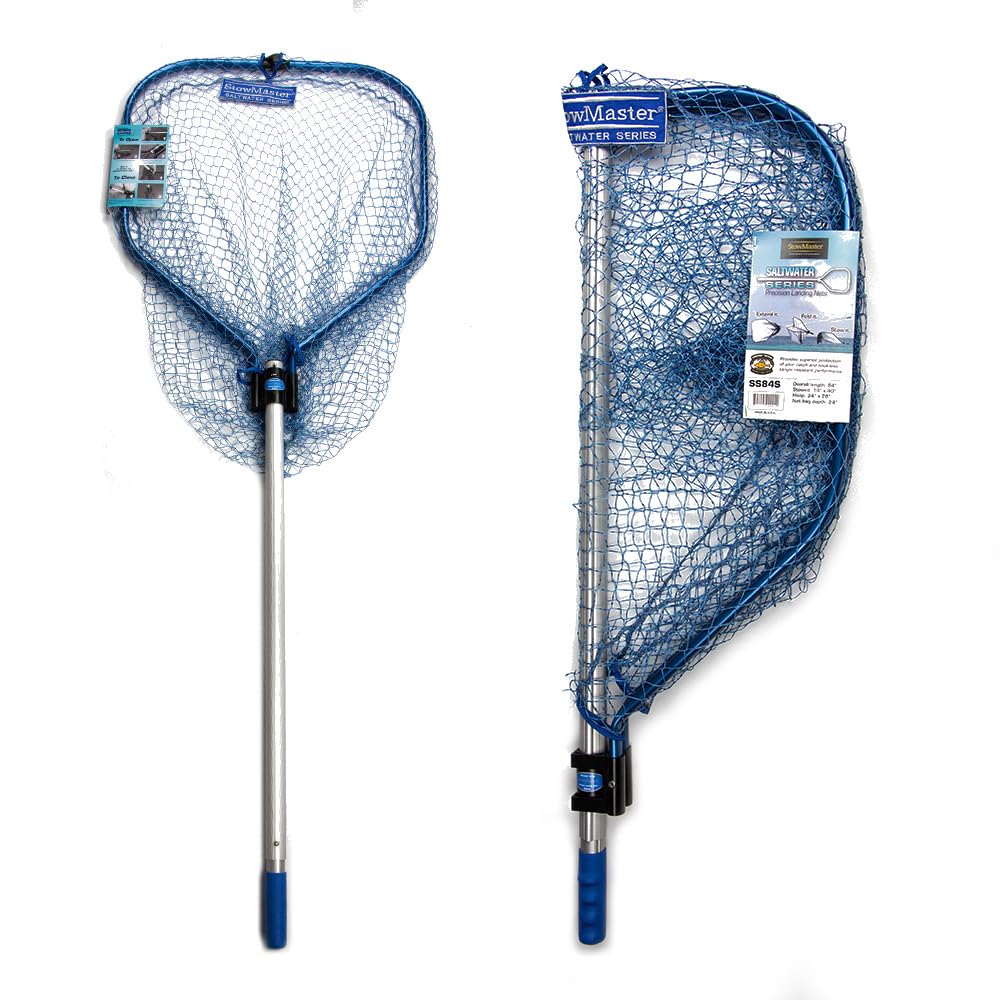 StowMaster SS84S hoop 24x28 inches for saltwater fishing, durable aluminum alloy.