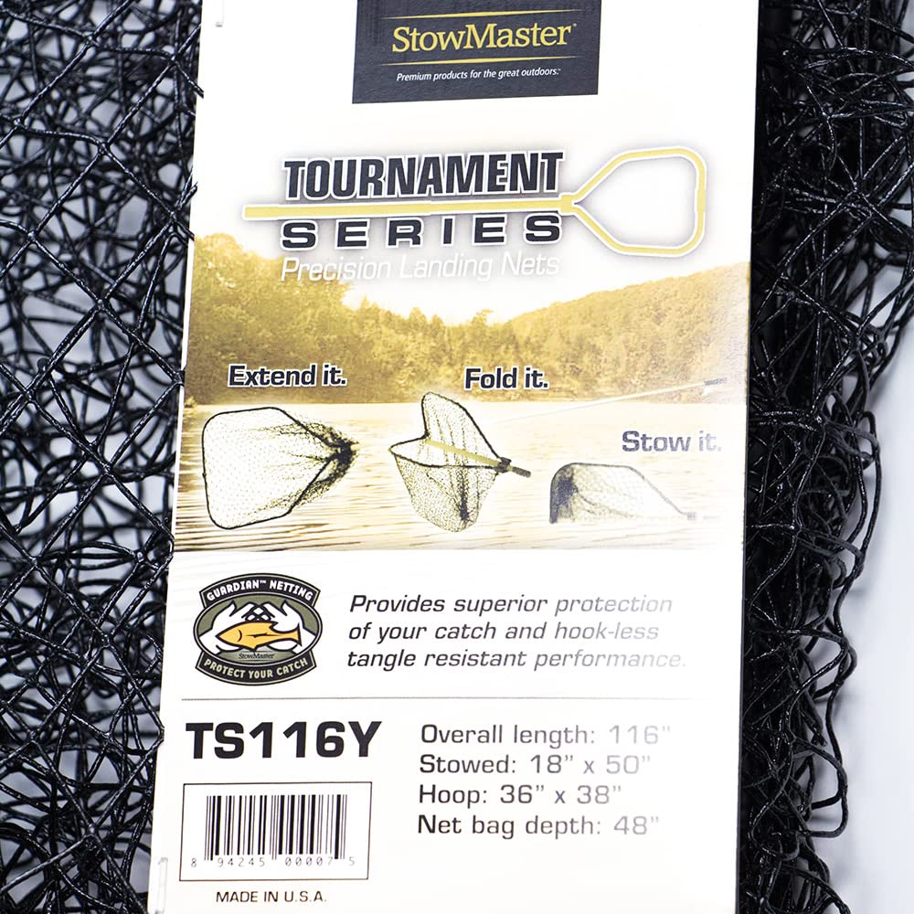 StowMaster TS116Y gold-black-color design offers visibility and premium look.